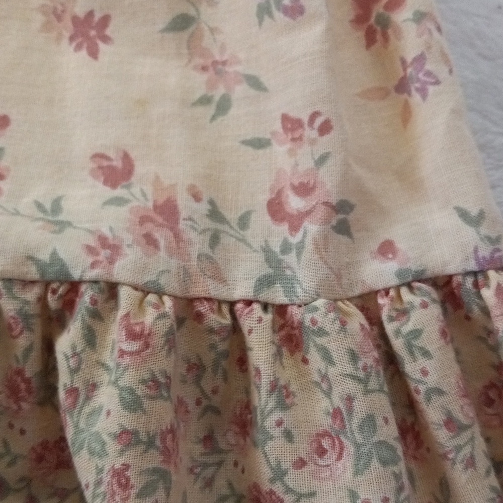 Vintage 70s Carla Gay Prairie Dress Floral Cottagecore Gunne Sax Style Midi - Picture 14 of 16